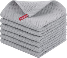 Geschirrtücher 6er Set 100% Baumwolle 30x30 cm Saugfähig