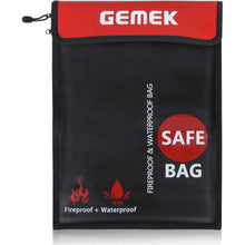 Feuerfeste Wasserdichte Dokumententasche Set für A4 und A5