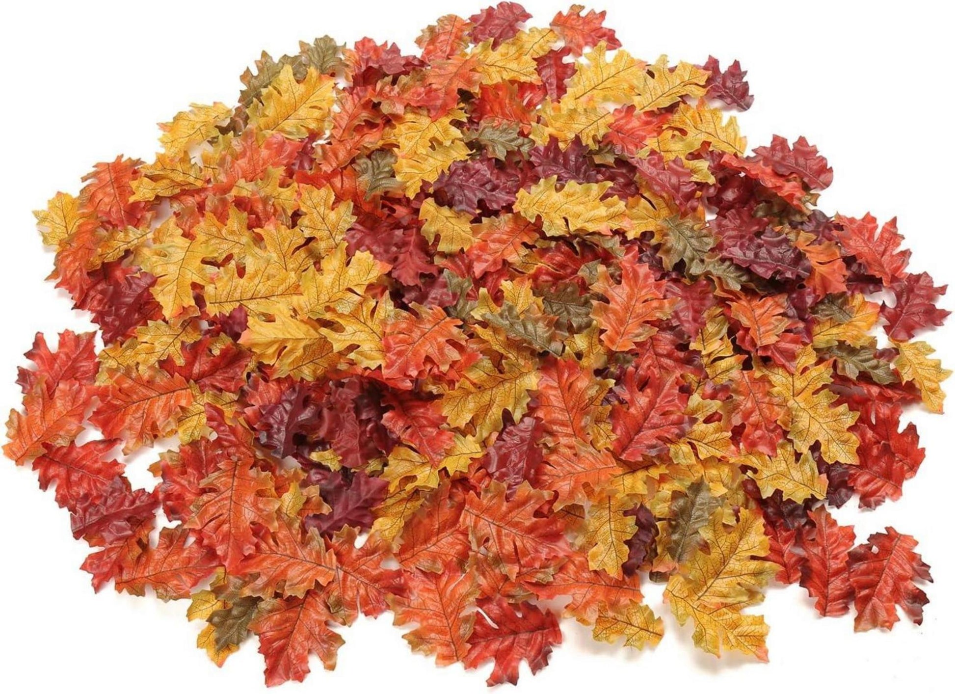 500 Stück Künstliche Eichenblätter Herbstdekoration DIY