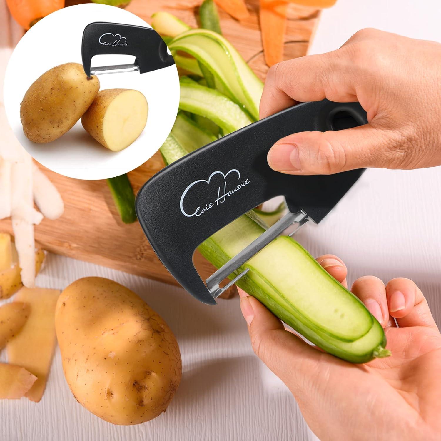 5-teiliges Küchenhelfer-Set Mini Gemüseschäler Käse Schokoraspel