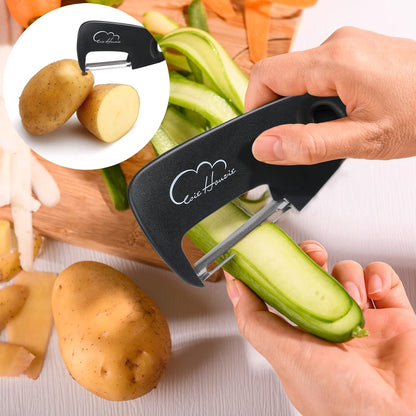 5-teiliges Küchenhelfer-Set Mini Gemüseschäler Käse Schokoraspel