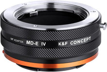 K&F Concept MD-NEX IV Objektivadapter für Minolta Rokkor