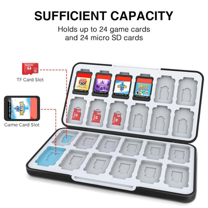Switch Game Card Aufbewahrungsbox mit 24 Slots für