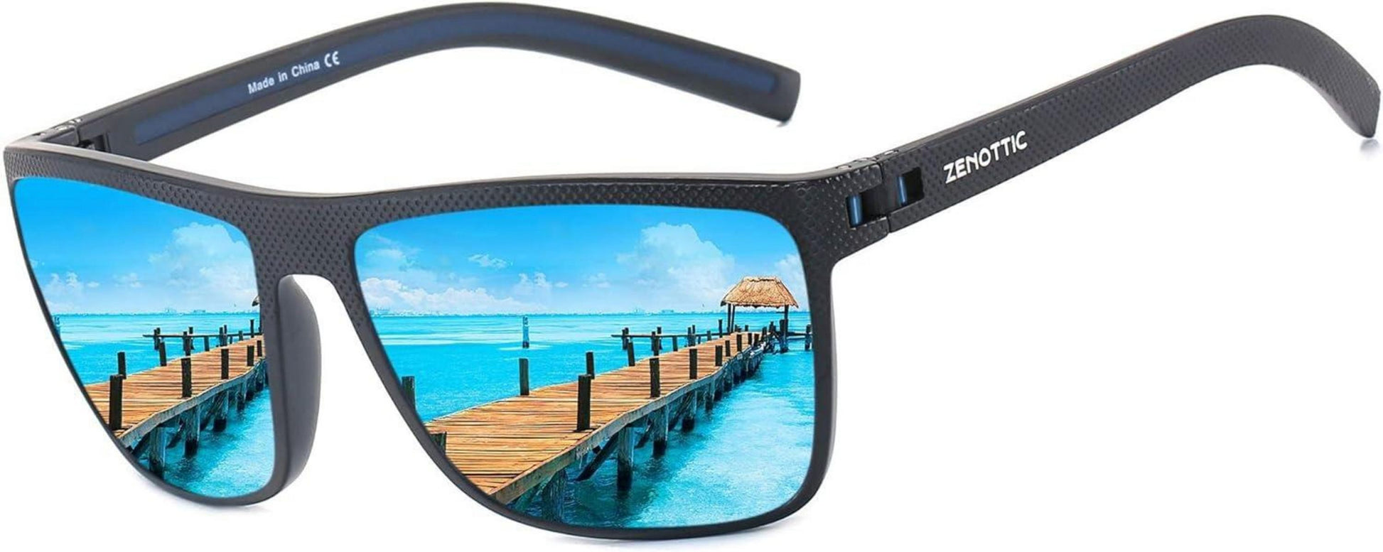 Polarisierte Sonnenbrille TR90 Rahmen UV400 Schutz