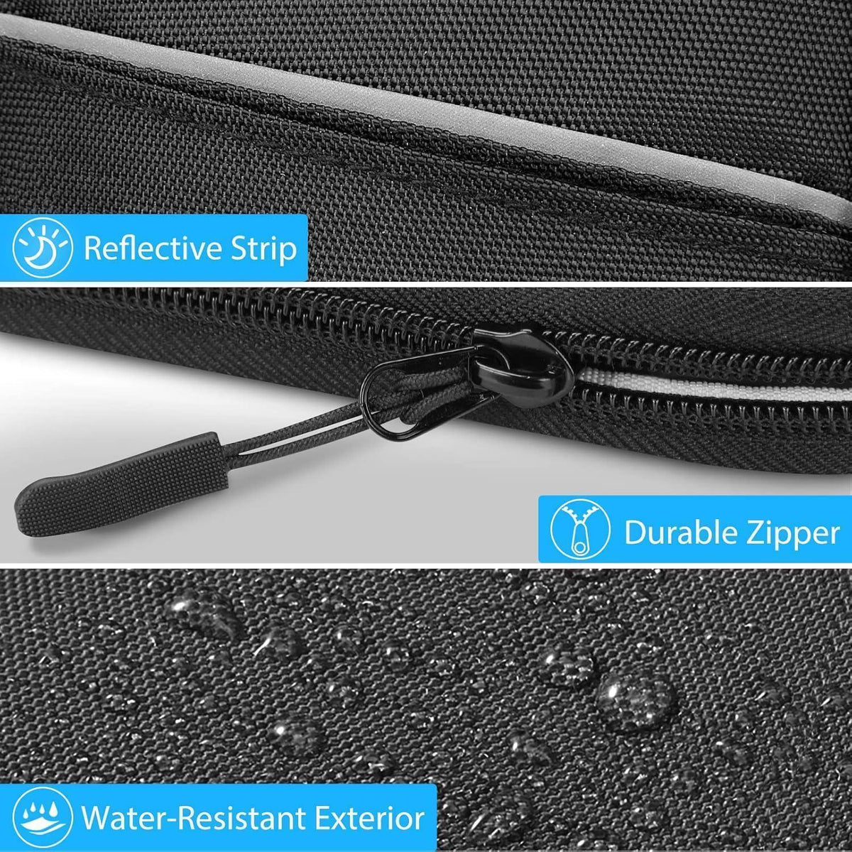 Insulin Kühltasche mit Kühlakkus – Diabetiker Tasche Schwarz