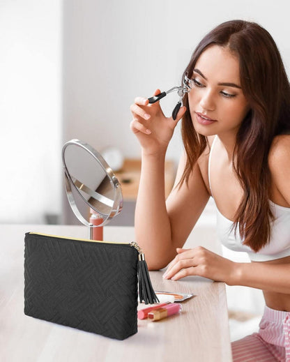 Kleine kosmetische Tasche Elegante Make-up Organizer wasserdichte