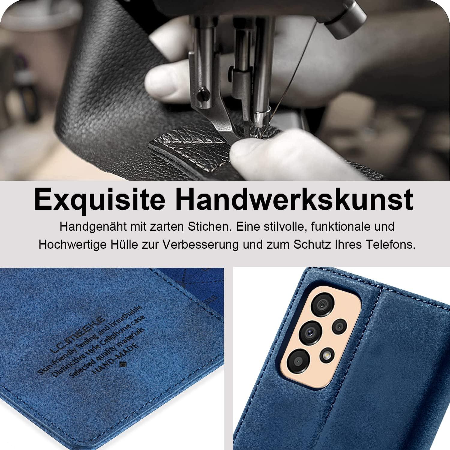 Ailicici Samsung Galaxy A33 5G Hülle Leder Flip Wallet