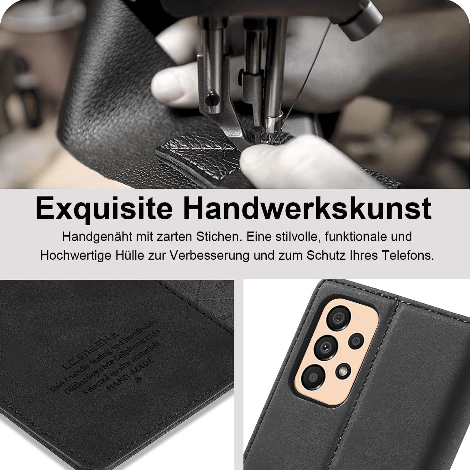 Ailicici Samsung Galaxy A33 5G Hülle Leder Flip Wallet