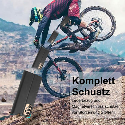 Ailicici Samsung Galaxy A33 5G Hülle Leder Schutzfolie Flip Wallet
