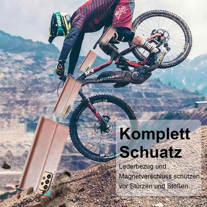Ailicici Samsung Galaxy A33 5G Hülle Leder Flip Wallet Schutzfolie