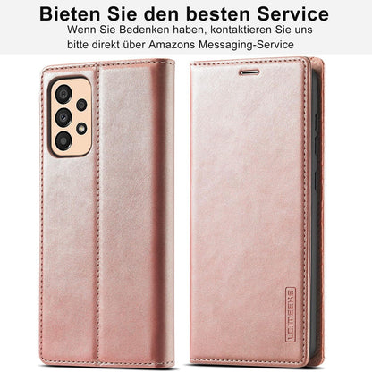Ailicici Samsung Galaxy A33 5G Hülle Leder Flip Wallet Schutzfolie