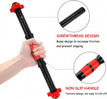 Hantelstangen Set 3er 35cm + 40cm Pleuelstange rutschfeste