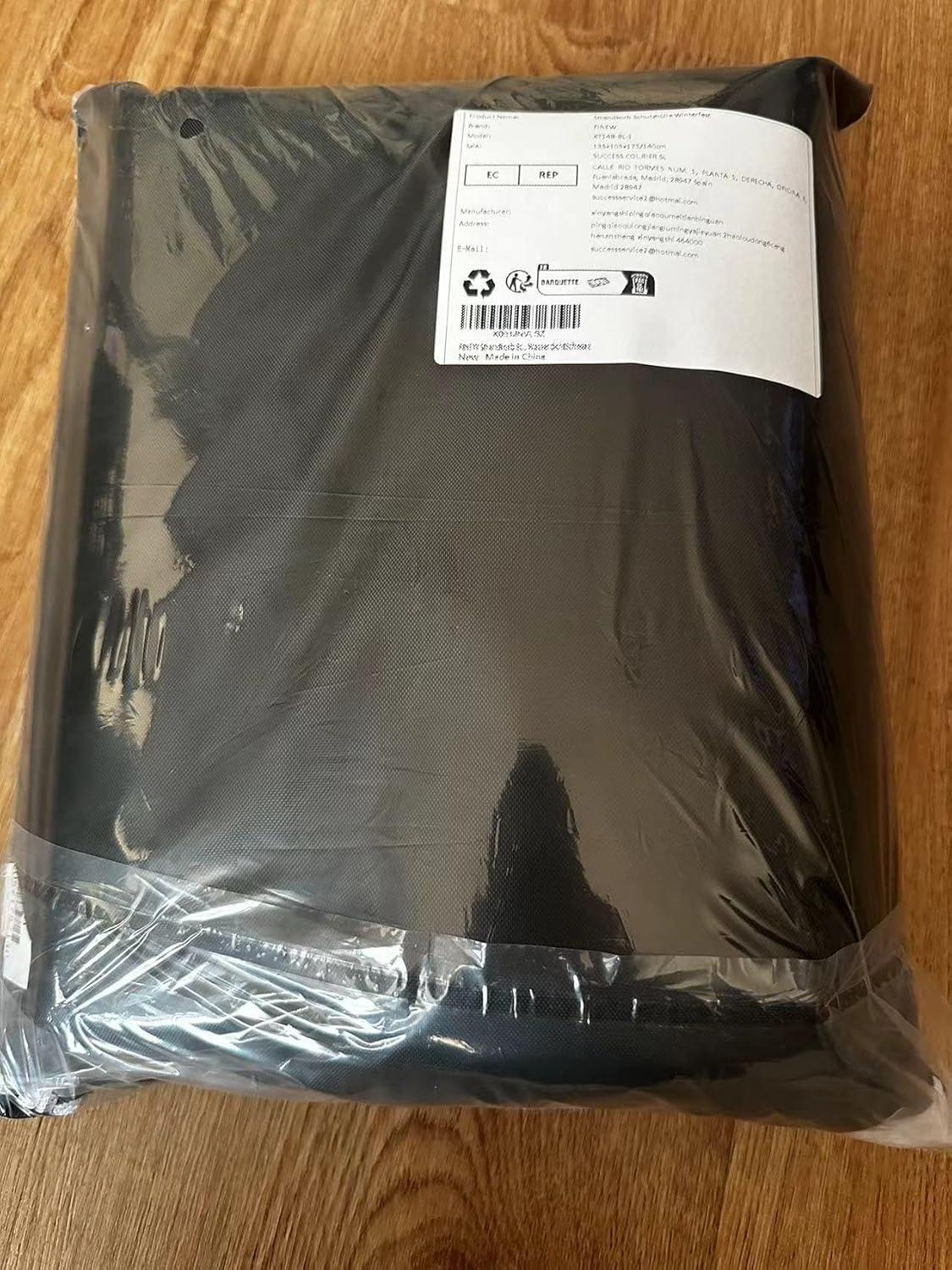 Schutzhülle Strandkorb Winterfest 420D Oxford 135x105x175/140cm Schwarz