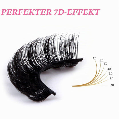 7D Künstliche Wimpern Set – 10 Paar Russian Volume Lashes
