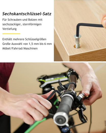 Werkzeugkoffer 140tlg gefüllt Haushalt Werkzeugset