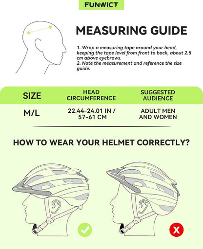 Leichter Fahrradhelm Herren Damen MTB Mountainbike Helm 57-61 cm