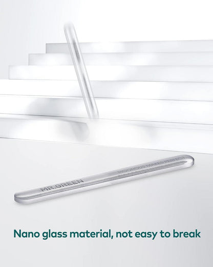 Glas Nagelfeile Nano Bilateral Naturnägel Polierfeile Baby Waschbar
