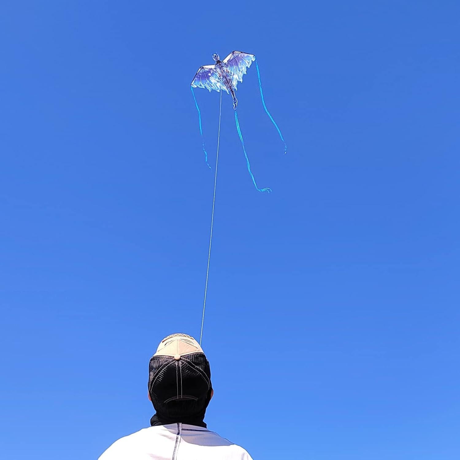 Drachen für Kinder und Erwachsene, leicht zu fliegender Drachen für