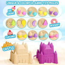 Eis Sandspielzeug Set 48 Stück für Kinder 3-7J Strand Spiel