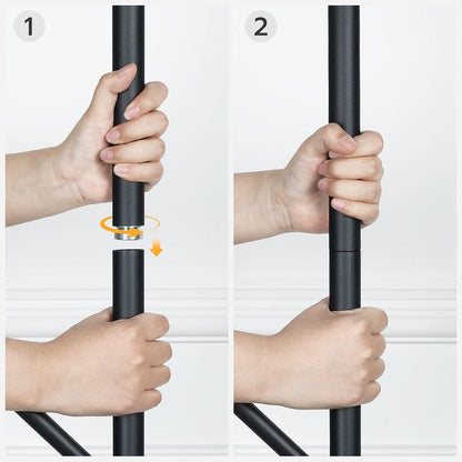 Freistehender Garderobenständer mit Baumform, 8 Haken, 2