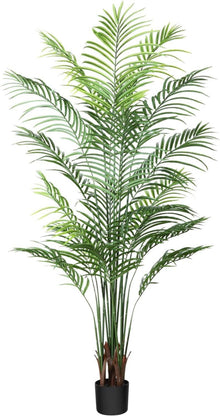 Kunstpflanze Groß 170cm Künstliche Palme Deko Topf Wohnzimmer Büro