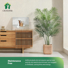 130cm Künstliche Palmen im Topf - Kunstpflanze Fake Plant