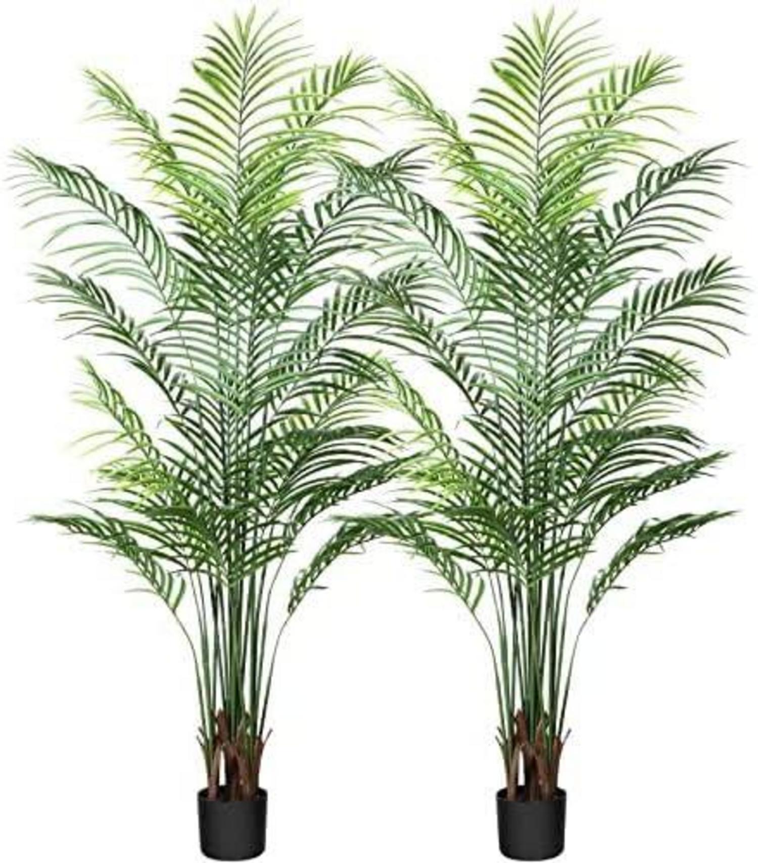 Künstliche Palme 170cm Kunstpflanze Plastik Pflanze Wohnzimmer Büro