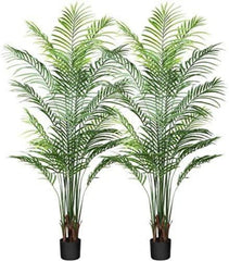 Künstliche Palme 170cm Kunstpflanze Plastik Pflanze Wohnzimmer Büro