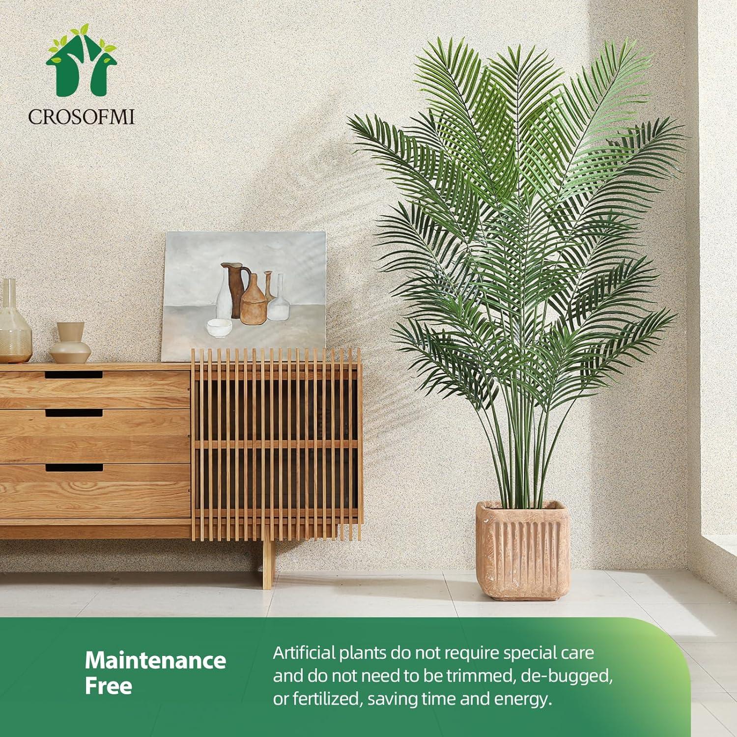 Künstliche Palme groß 170cm im Topf Kunstpflanze Plastik