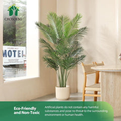 Künstliche Palme 170cm Kunstpflanze Plastik Pflanze Wohnzimmer Büro