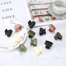 12 Stück Mini Haarklammern 4cm Acryl Hair Clips Mädchen