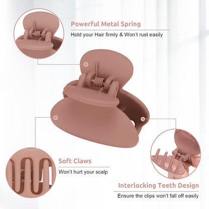 Kleine Haarklammern Haarspangen Set 12 Stück 4cm Hair Clips Mädchen Frauen