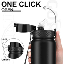 1L Doppelschicht Edelstahl Thermosflasche mit
