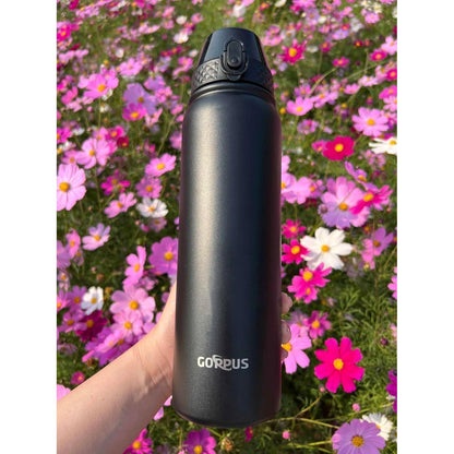 1L Doppelschicht Edelstahl Thermosflasche mit