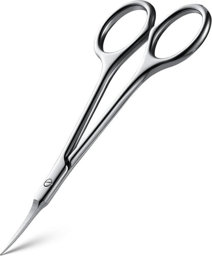 Gebogene Nagelhautschere aus Edelstahl - Hochpräzise Maniküreschere
