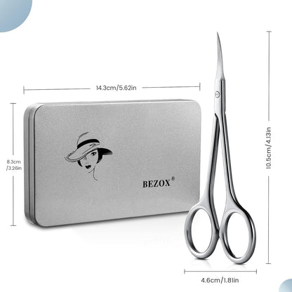 Extra feine gebogene Hautschere Edelstahl Nagelschere 1 Stk