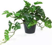 Kunstpflanze Monstera 26.6cm Künstliche Pflanzen Deko Topf