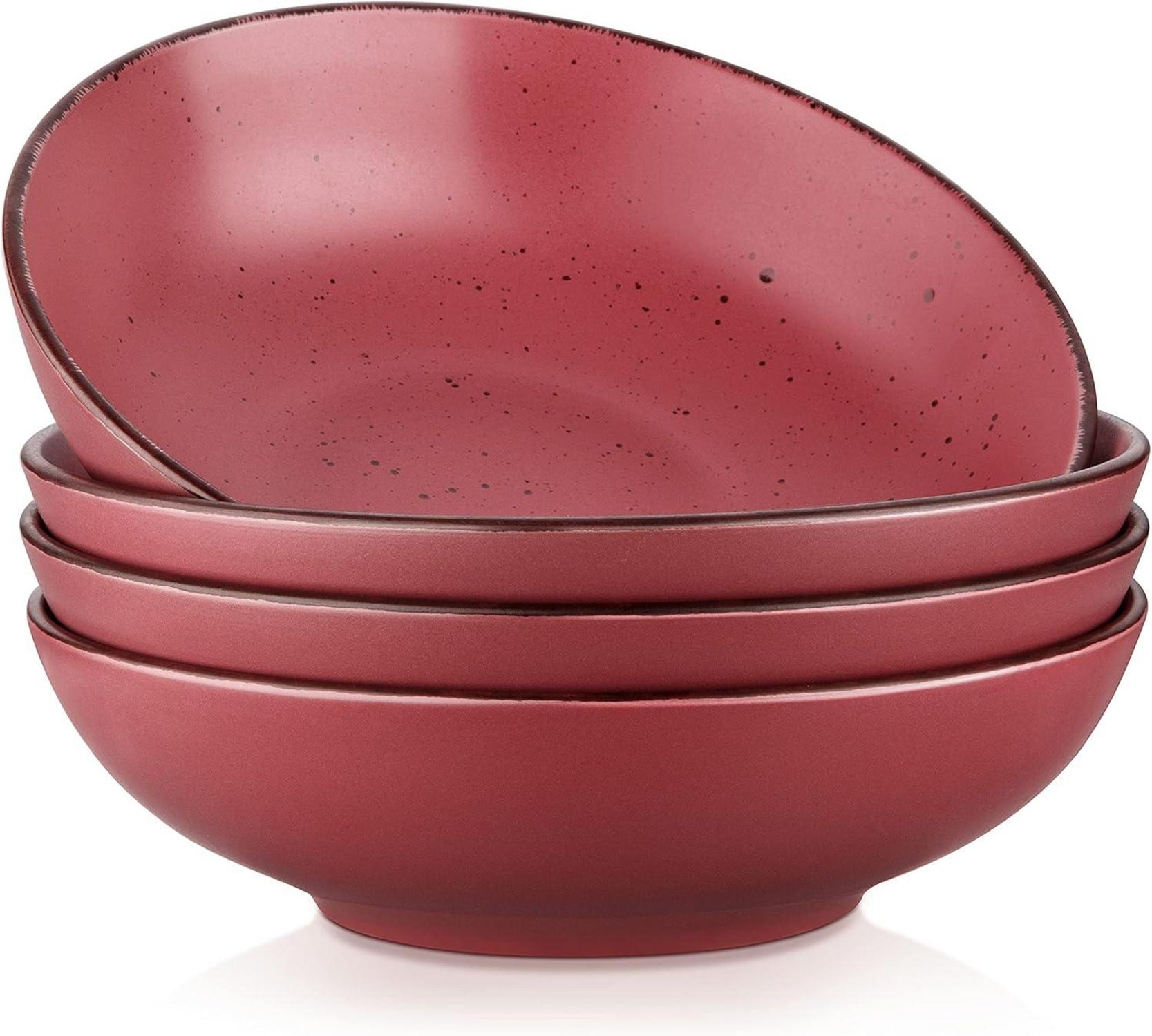 Suppenteller Set Steingut MODA Pastateller Suppenschalen