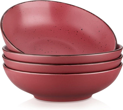 Suppenteller Set Steingut MODA Pastateller Suppenschalen