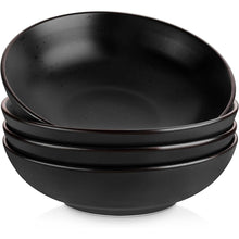 4er Set vancasso MODA Suppenteller Steingut | Nudelschalen