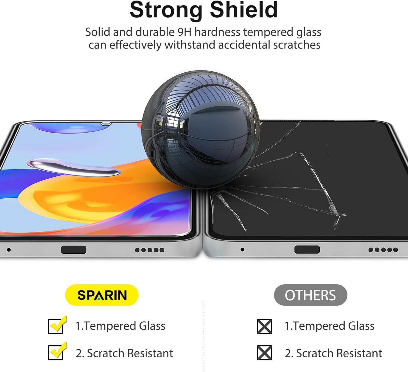 3 Stück Schutzfolie für Xiaomi Redmi Note 11 Pro 4G 5G POCO X4 Pro 5G