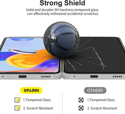 3 Stück Schutzfolie für Xiaomi Redmi Note 11 Pro 4G 5G POCO X4 Pro 5G