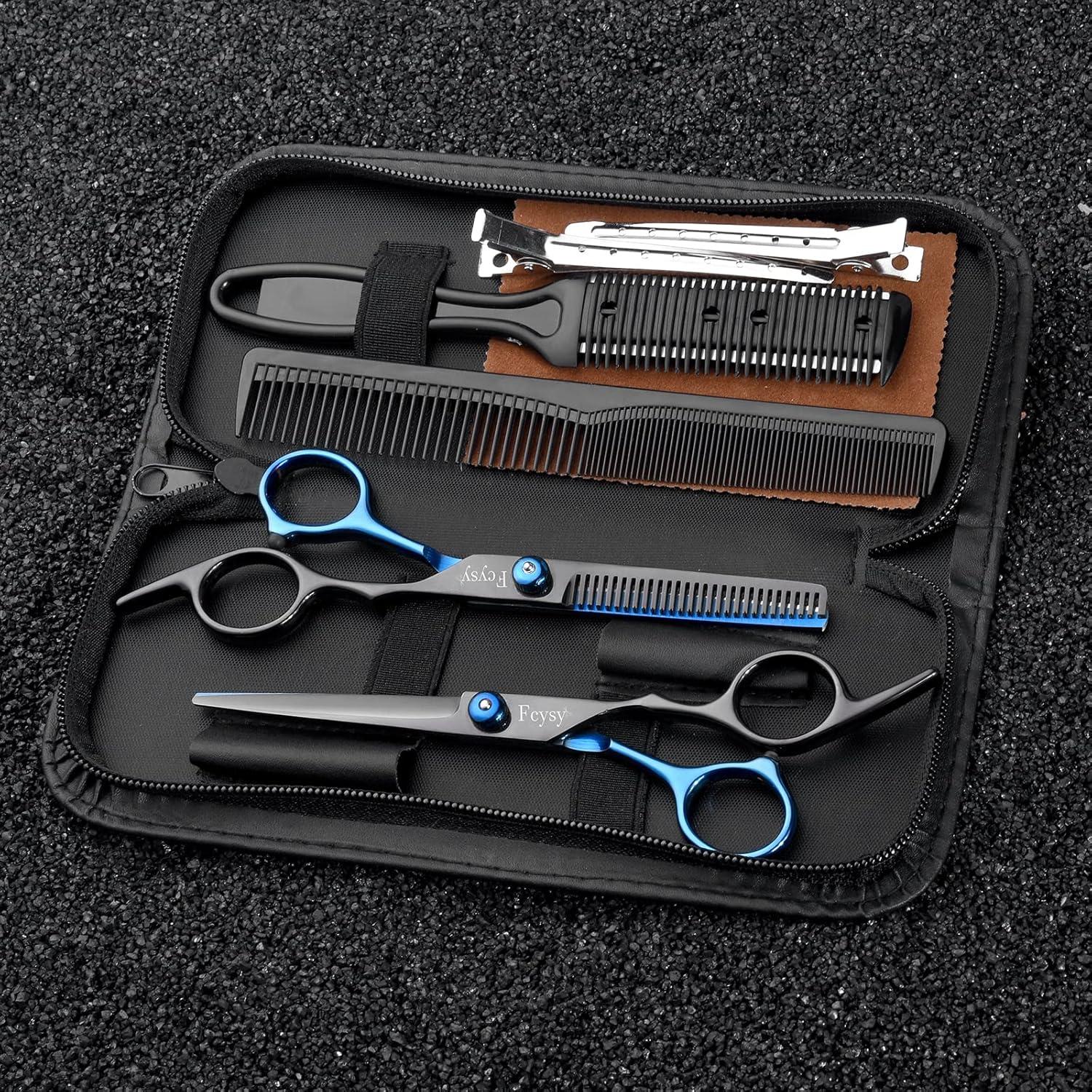 Professionelles Friseurscheren-Set 6 Zoll Haarschneidescheren Effilierscheren