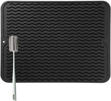 Silikon Abtropfmatte Geschirr 50x40cm BPA-frei Hitzebeständig