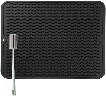 Silikon Abtropfmatte Geschirr 50x40cm BPA-frei Hitzebeständig
