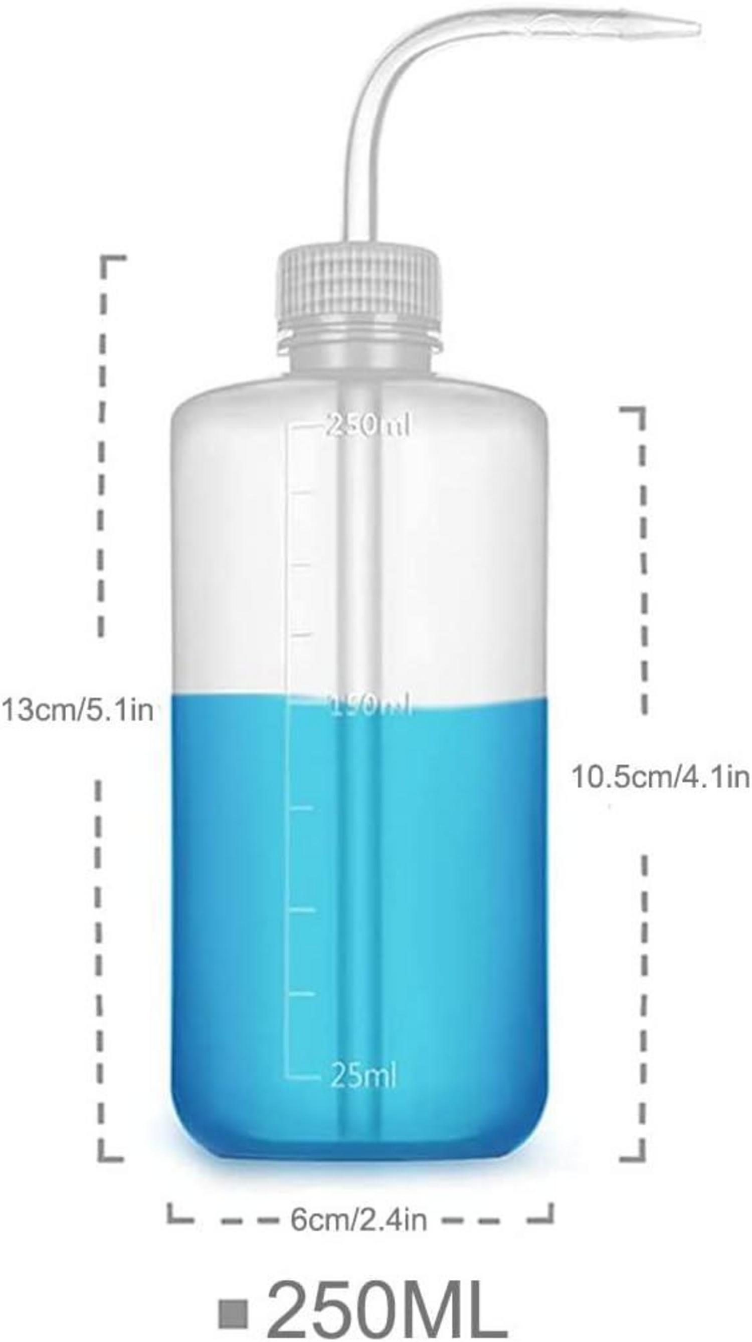 250ml Laborflasche Waschflasche Spritzflasche mit vertikalem