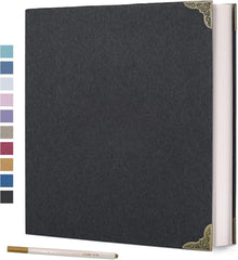 Fotoalbum Selbstklebend Scrapbook 40 Seiten Hardcover DIY Kit