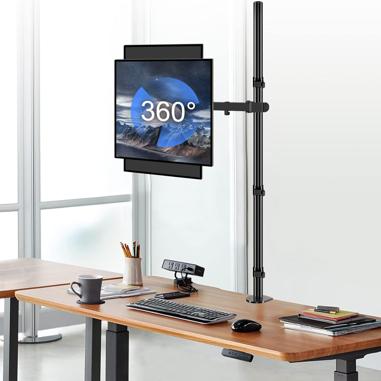 Monitorhalterung 120 cm Stange voll verstellbarer Arm für