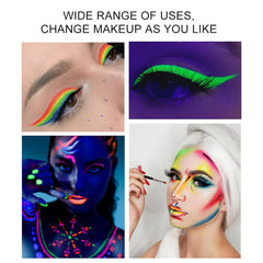 8-Farben Gesichts- und Körperfarben-Set für Halloween & Party