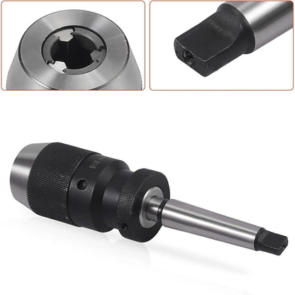 Schnellspannbohrfutter 1-16mm mit MK2 Kegeldorn für Bohrmaschinen
